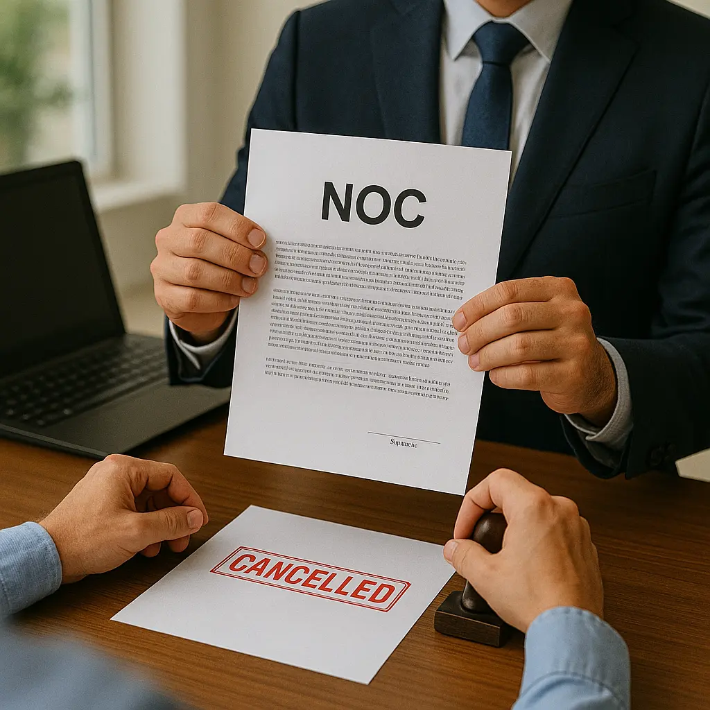 NOC Cancellation Friends RTO Consultants